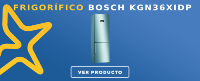 Frigorífico combi Bosch KGN36XIDP