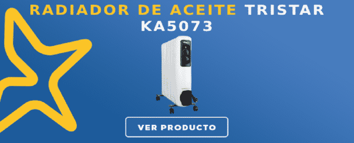 Radiador de aceite Tristar KA5073