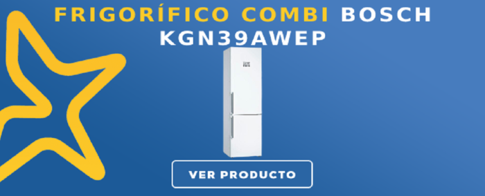Frigorífico combi Bosch KGN39AWEP