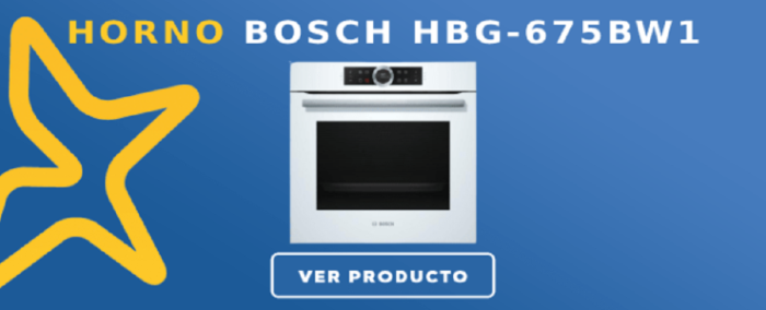 Horno Multifunción Bosch HBG-675BW1