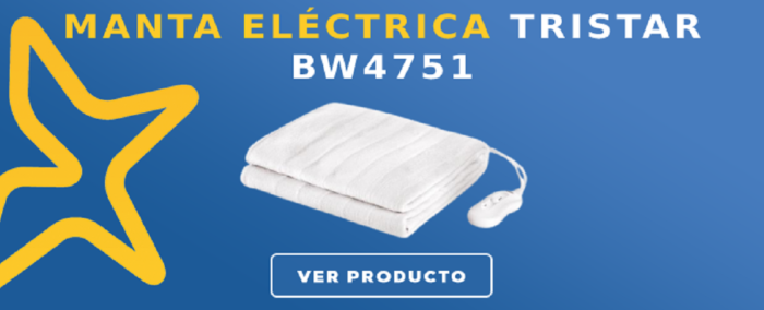 Manta eléctrica Tristar BW4751