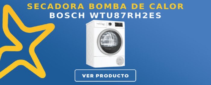 secadora bomba de calor Bosch WTU87RH2ES