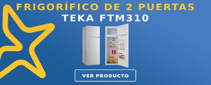 Frigorífico de 2 puertas Teka FTM310