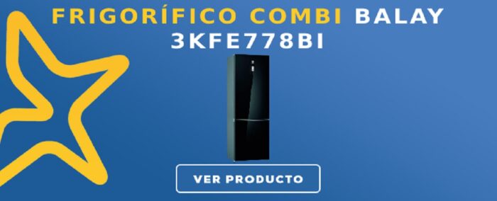 Frigorífico combi Balay 3KFE778BI