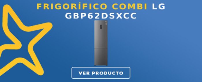 Frigorífico combi LG GBP62DSXCC