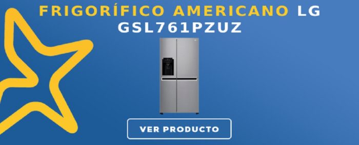 Frigorífico americano LG GSL761PZUZ