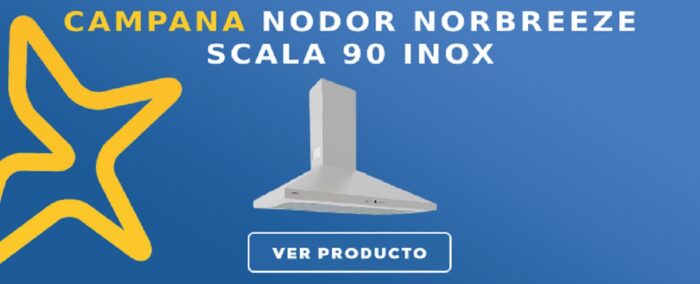 Campana Nodor NorBreeze SCALA 90 INOX