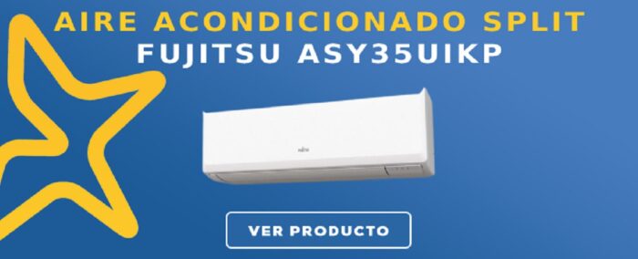 Aire acondicionado split Fujitsu ASY35UIKP