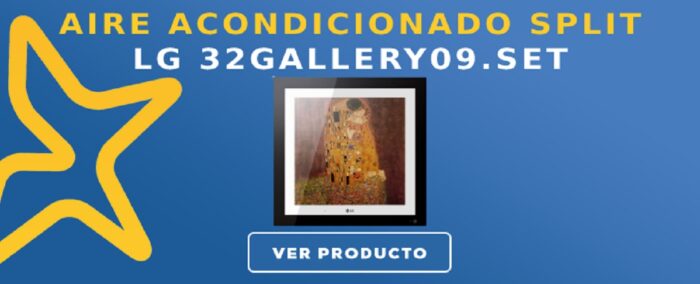 Aire acondicionado split LG 32GALLERY09.SET