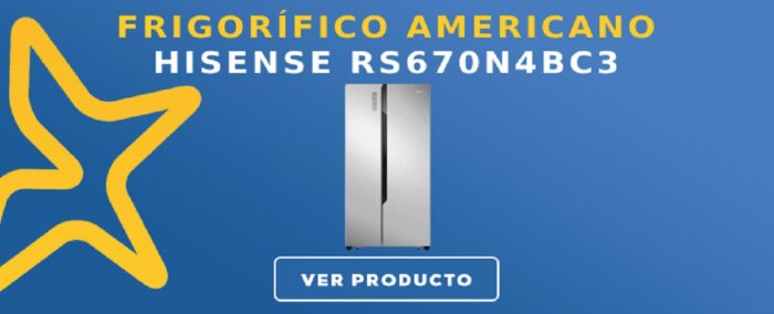 Frigorifíco americano Hisense RS670N4BC3