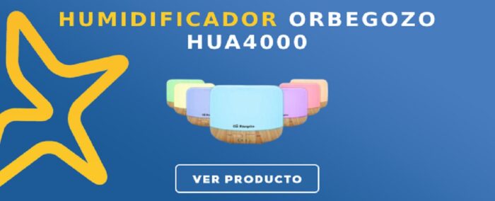 Humidificador Orbegozo HUA4000