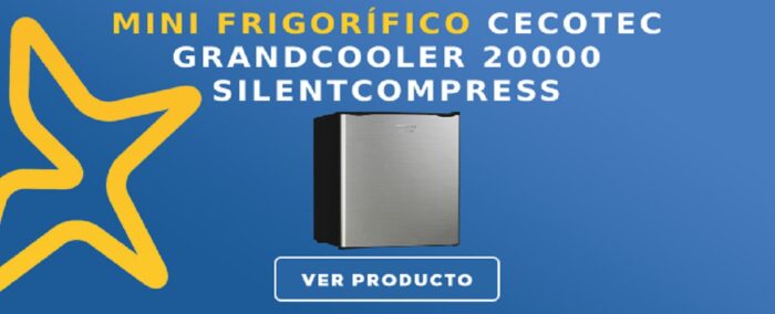 Mini frigorífico Cecotec GrandCooler 20000 SilentCompress