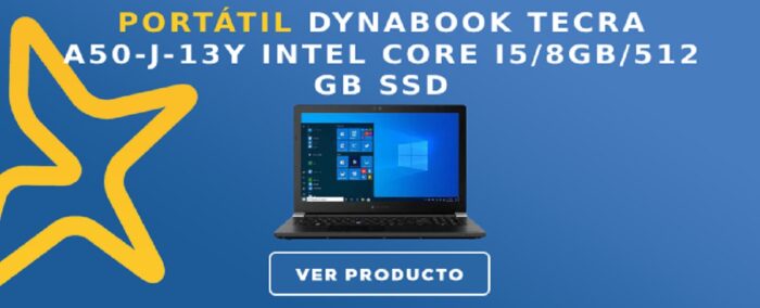 Portátil Dynabook Tecra A50-J-13Y Intel Core i5/8GB/512 GB SSD