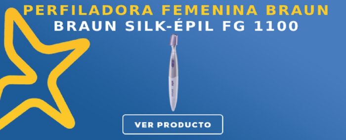 Perfiladora femenina Braun Silk-épil FG 1100