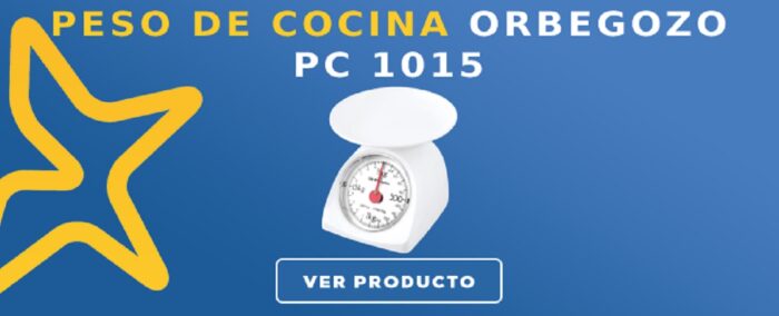 Peso de cocina Orbegozo PC 1015
