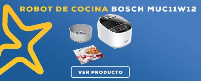Robot de cocina Bosch Autocook MUC11W12 