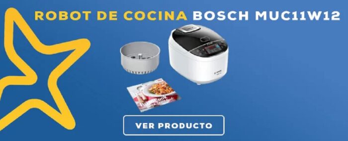 Robot de cocina Bosch Autocook MUC11W12