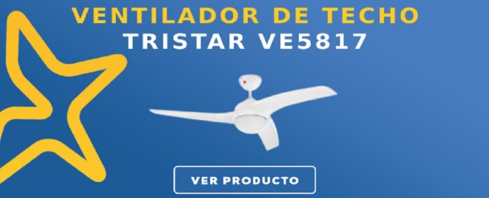 Ventilador de techo Tristar VE5817
