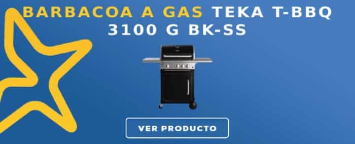 Barbacoa a gas Teka T-BBQ 3100 G BK-SS