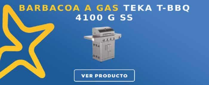 Barbarcoa de gas Teka T-BBQ 4100 G SS