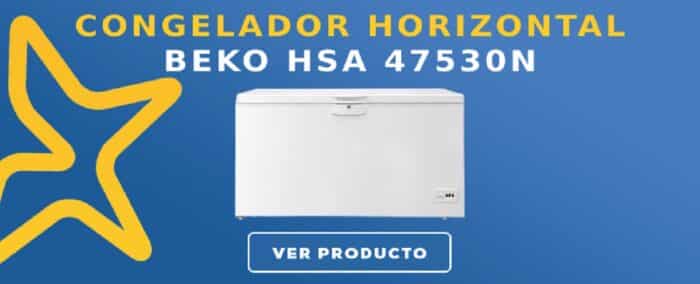 Congelador horizontal Beko HSA 47530N