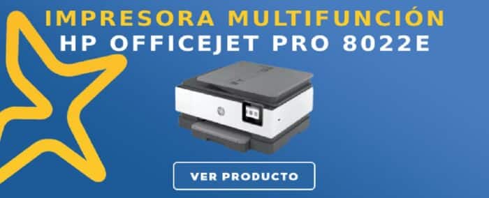 Multifunción HP Officejet Pro 8022e