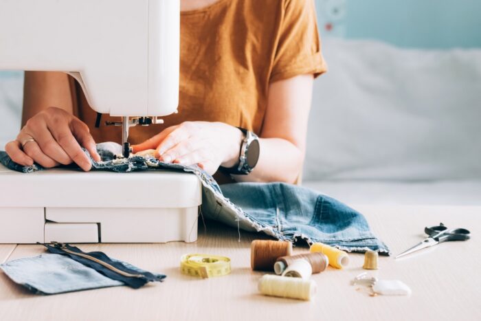 máquina de coser para principiantes