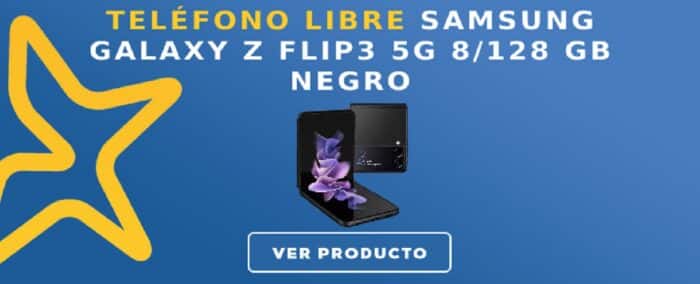 Samsung Galaxy Z Flip3 5G 8128 GB Negro