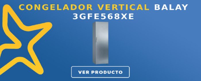 Congelador vertical Balay 3GFE568XE