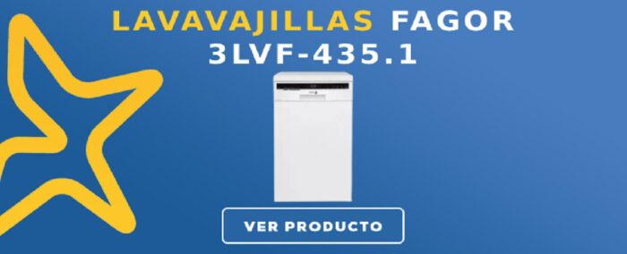 Lavavajillas Fagor 3LVF-435.1