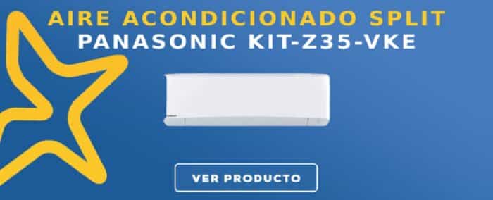 Aire acondicionado split Panasonic KIT-Z35-VKE