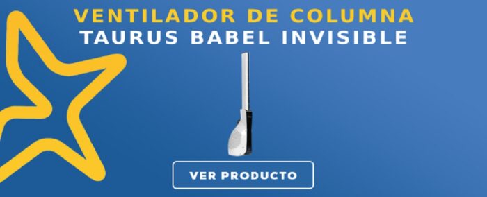 Ventilador de columna Taurus Babel Invisible