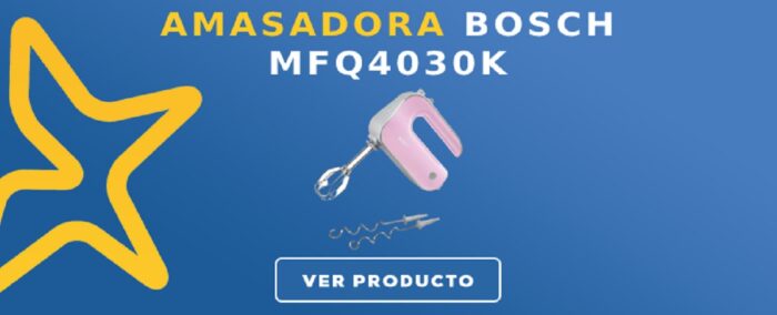 Amasadora Bosch MFQ4030K