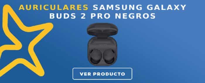 Auriculares Samsung Galaxy Buds 2 Pro Negros