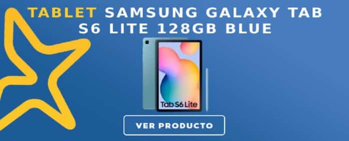 Tablet Samsung Galaxy TAB S6 Lite 128GB Blue
