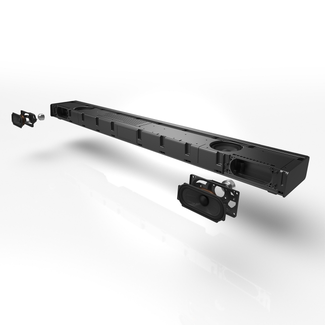 barra de sonido caja