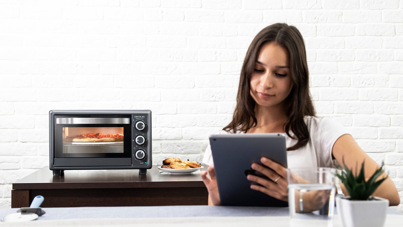 horno sobremesa temporizador