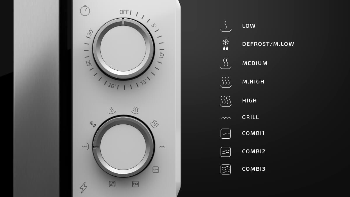 microondas menus