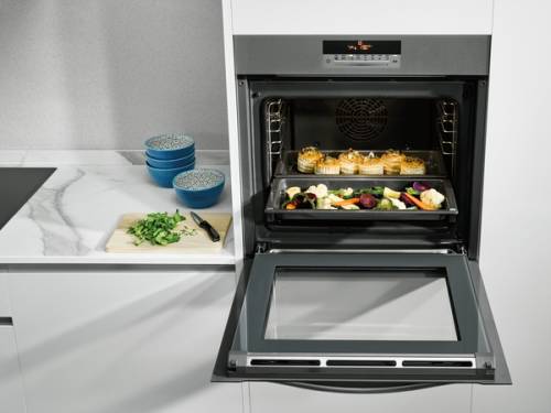 horno puerta abatible